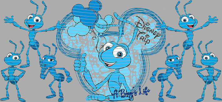 16oz Disney style-D-1207